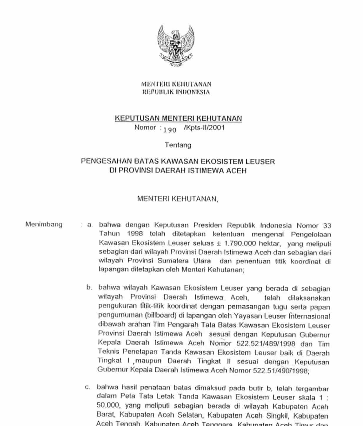 Flyer SK Pengesahan Batas KEL Aceh