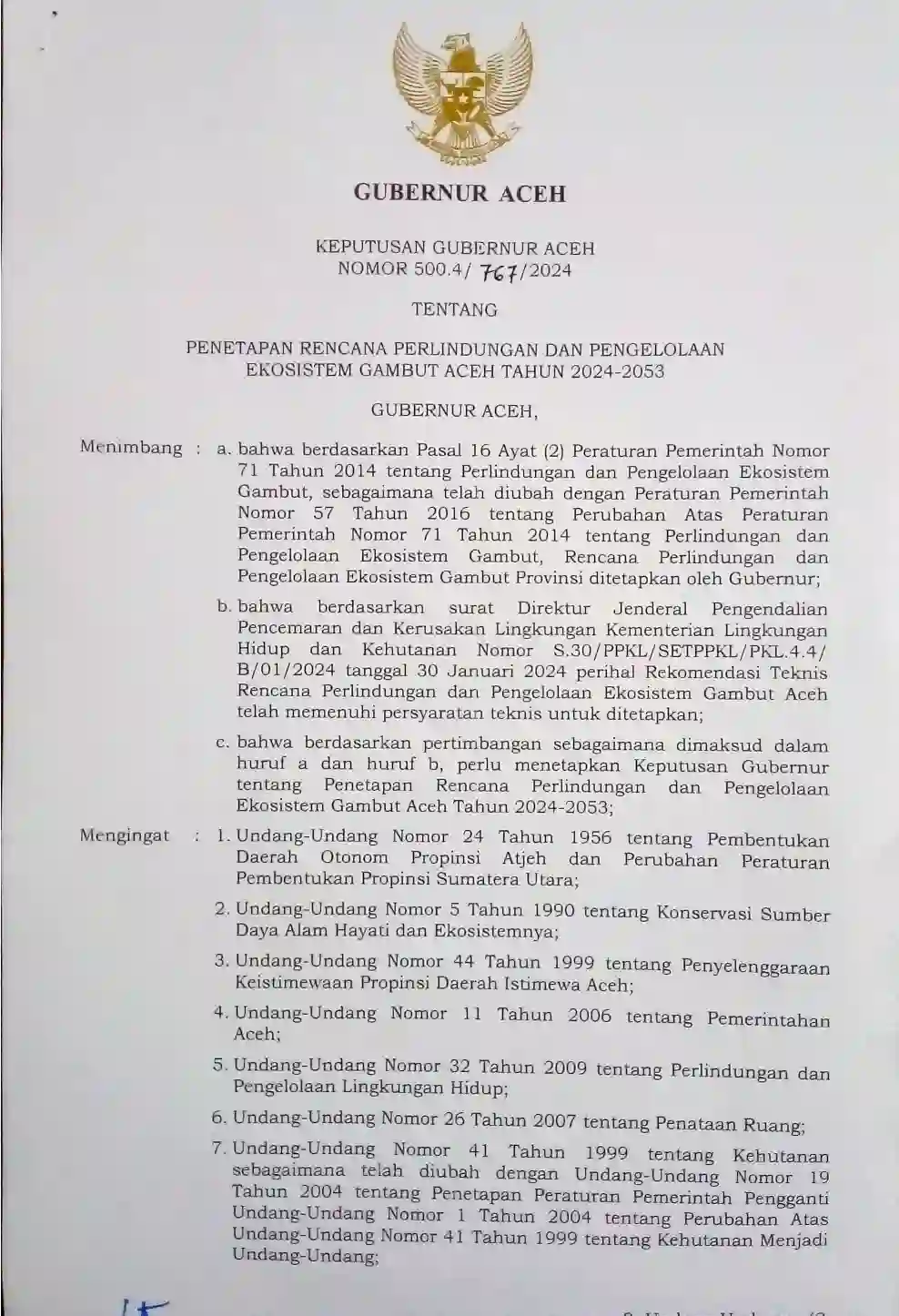 Flyer RPPEG Gambut Aceh