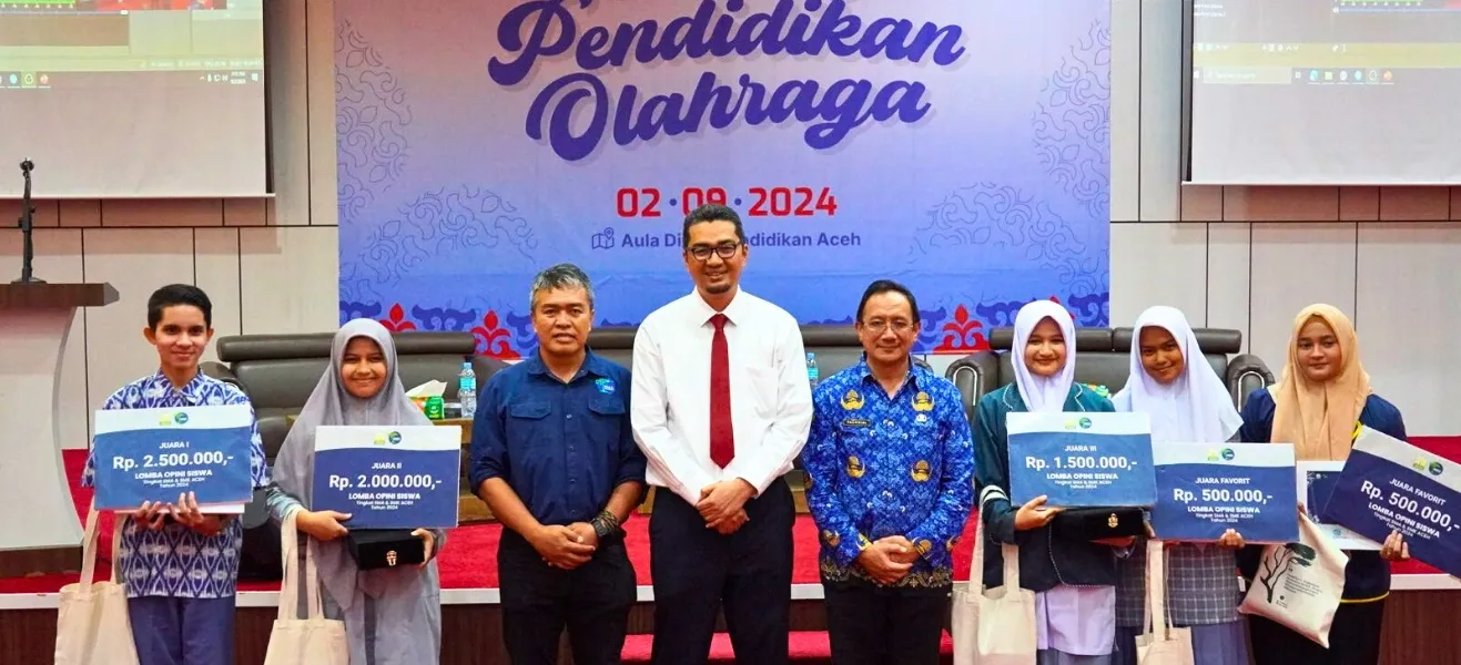 Siswa SMA Negeri 1 Bireuen Juara I Lomba Penulisan Opini Siswa SMA dan SMK Se-Aceh Tahun 2024