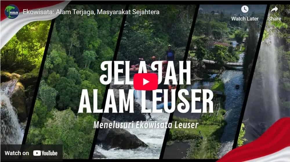 Flyer Jelajah Alam Aceh, Indonesia