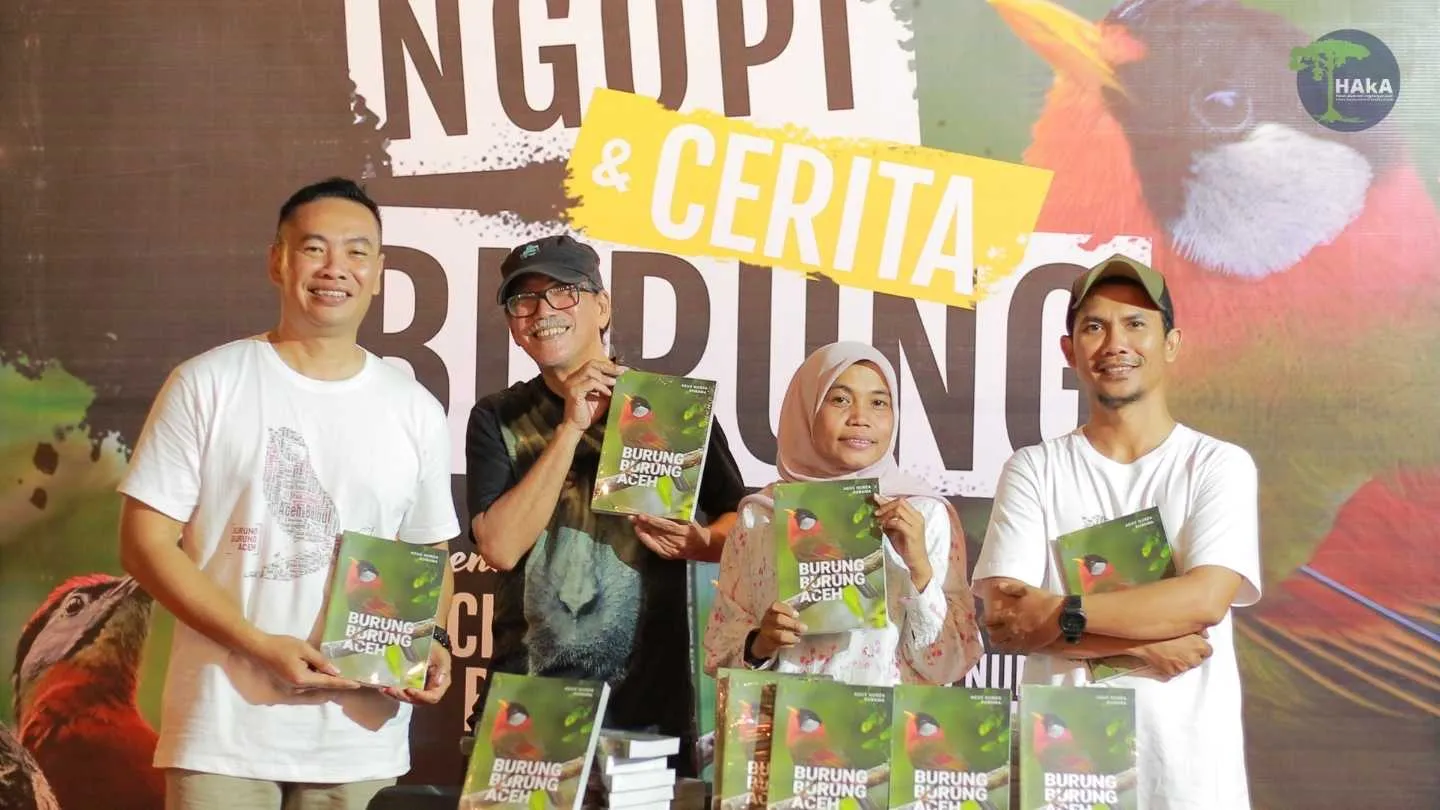 Tim Penulis dan Tamu Buku Burung Burung Aceh