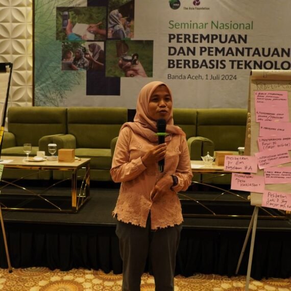 Rubama menjadi penyelenggara Seminar Nasional HAkA dan TAF Perempuan dan Pemantauan Hutan Berbasis Teknologi