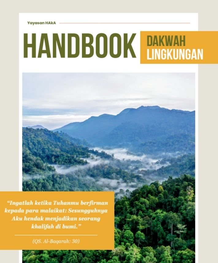 Buku Panduan Dakwah Lingkungan
