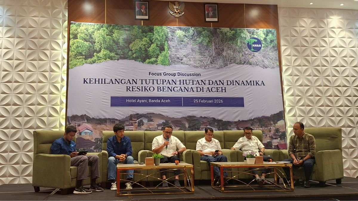 FGD Kehilangan Tutupan Hutan dan Dinamika Resiko Bencana di Aceh