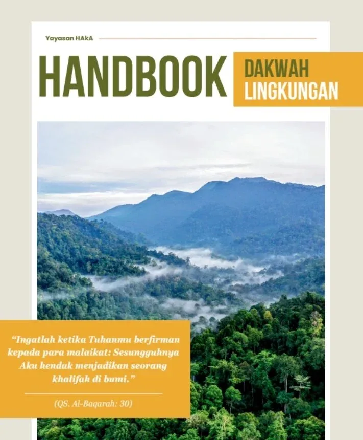 Flyer Handbook Dakwah Lingkungan