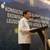 Kepala Bappeda Aceh dalam Konsultasi Publik Ekowisata KEL