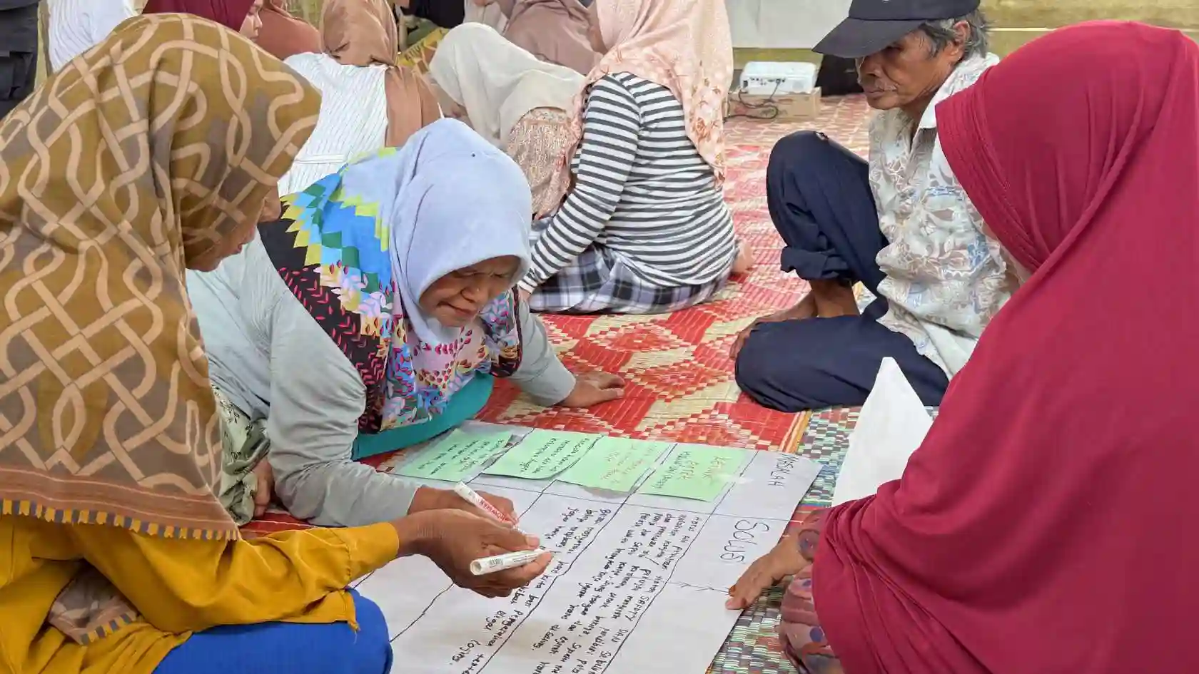 Flyer Pengurangan Risiko Bencana Berbasiskan Ekologi Seumanah Jaya