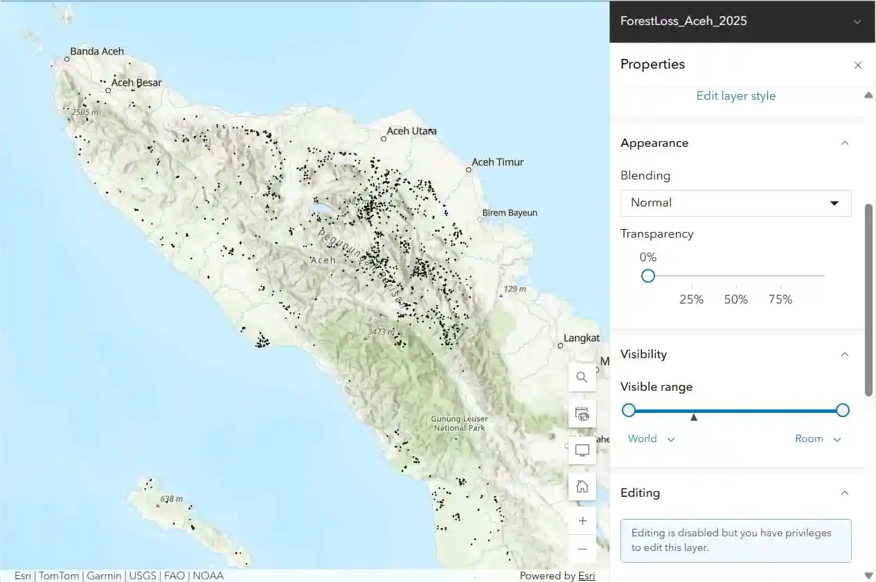 Flyer Shapefiles Forest Loss 2025