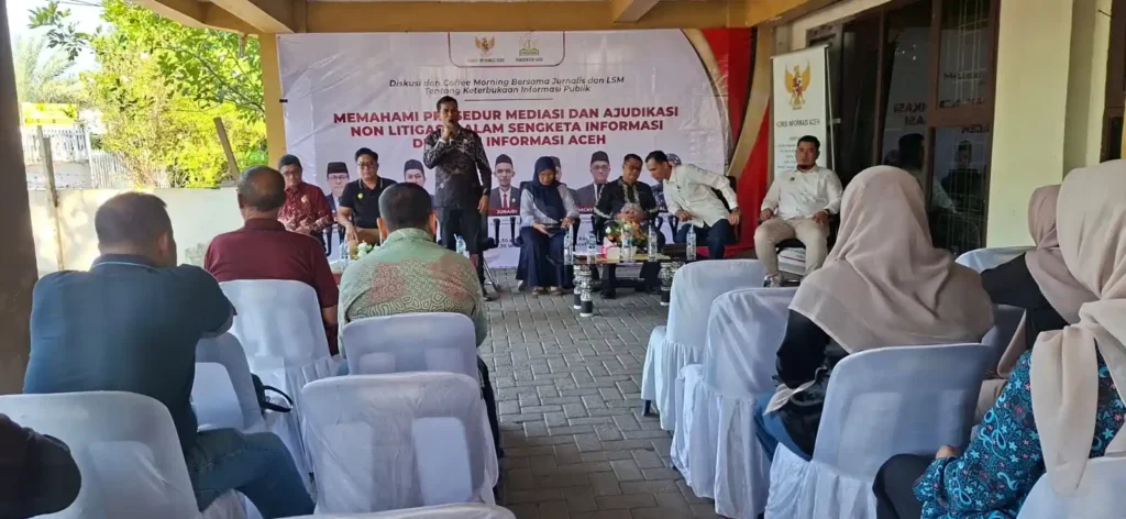 Komisioner KIA, M. Nasir dalam Coffe Morning 3