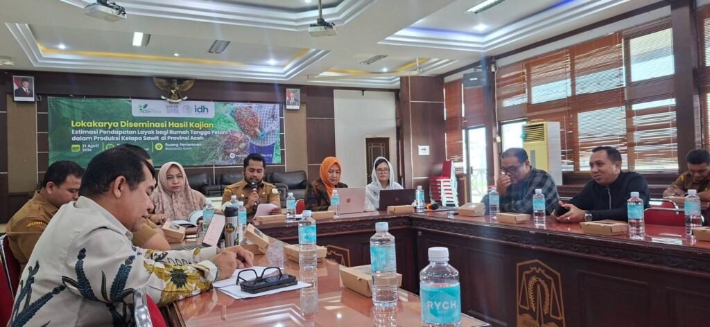 Living Income Petani Sawit Aceh IDH