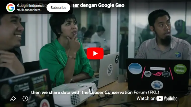 Flyer Google Geo Tools Leuser Ecosystem