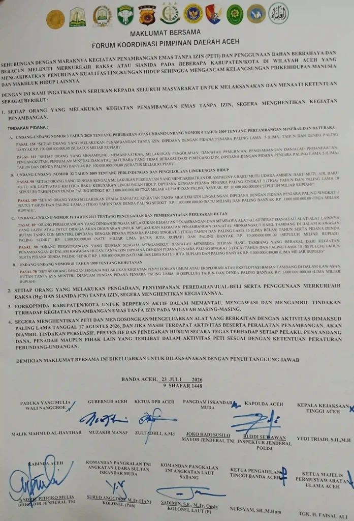 Flyer Maklumat Bersama PETI Aceh 2026 Rev