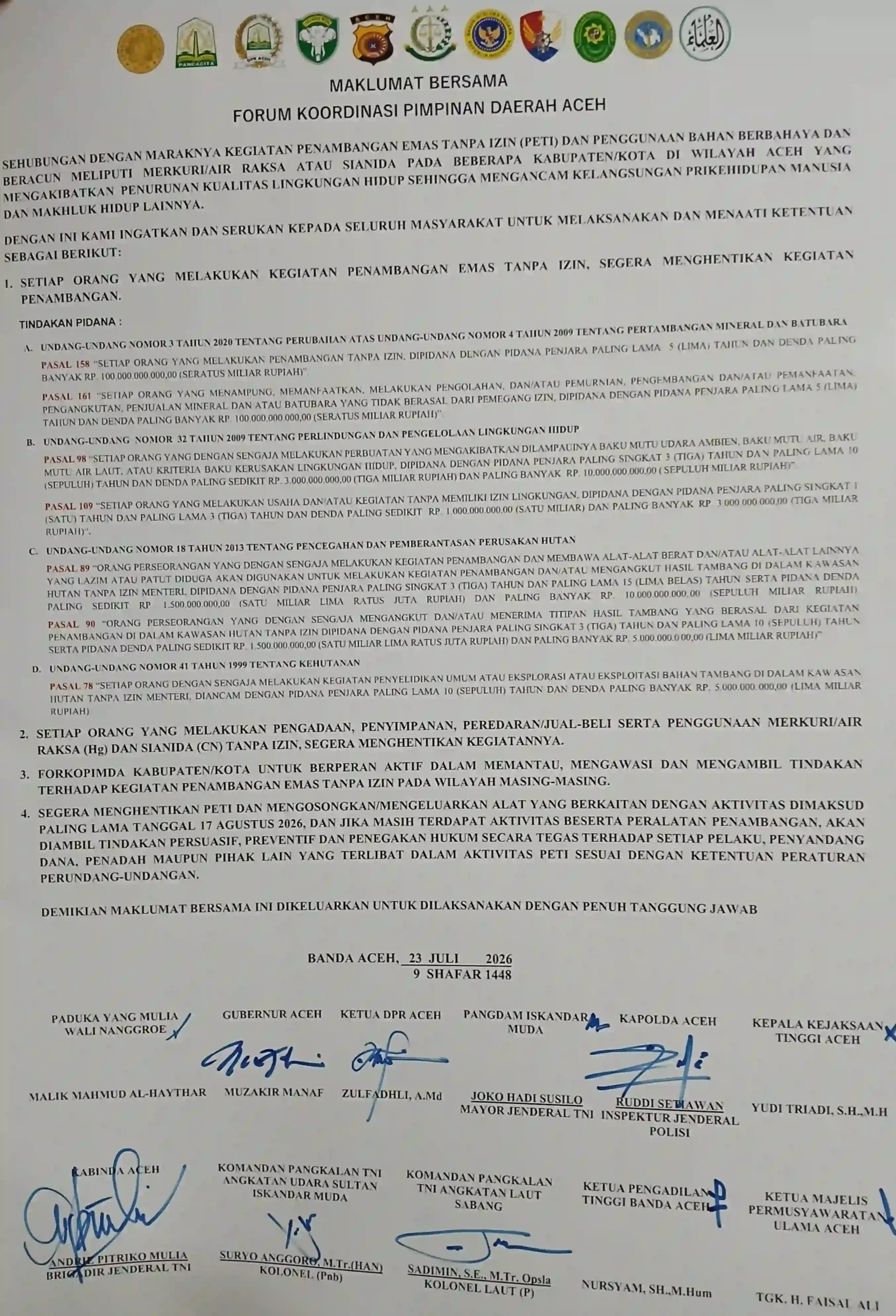 Flyer Maklumat Bersama PETI Aceh 2026 Rev