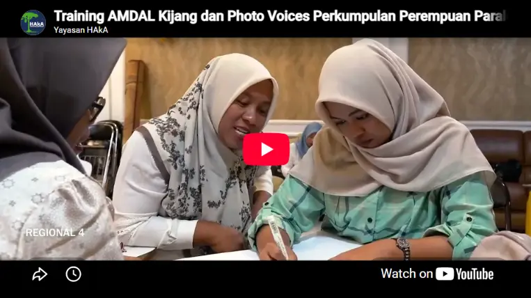 Flyer Training Amdal Kijang dan Photo Voices