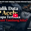 Flyer: Behind the Aceh IUP Data