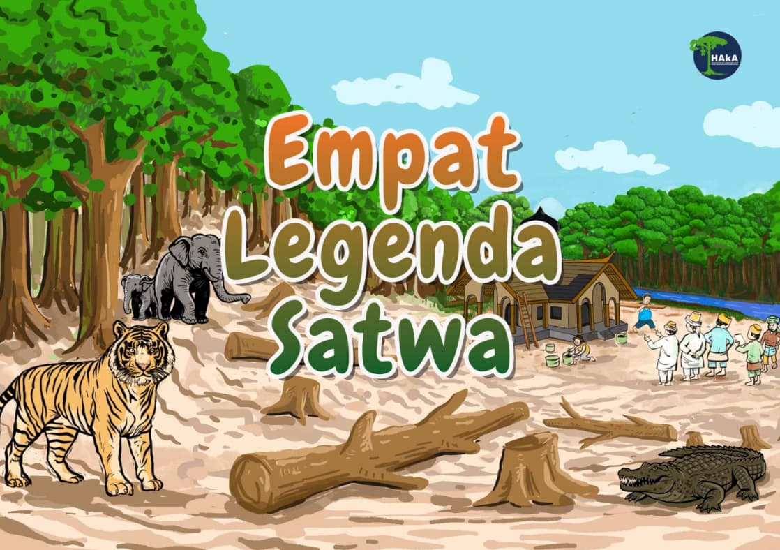 Flyer Empat Legenda Satwa