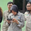 Praktek Peserta Perempuan BPTN 1 Terbangkan Drones
